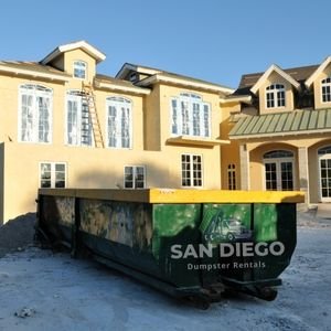 Dumpster rental service in Poway, California